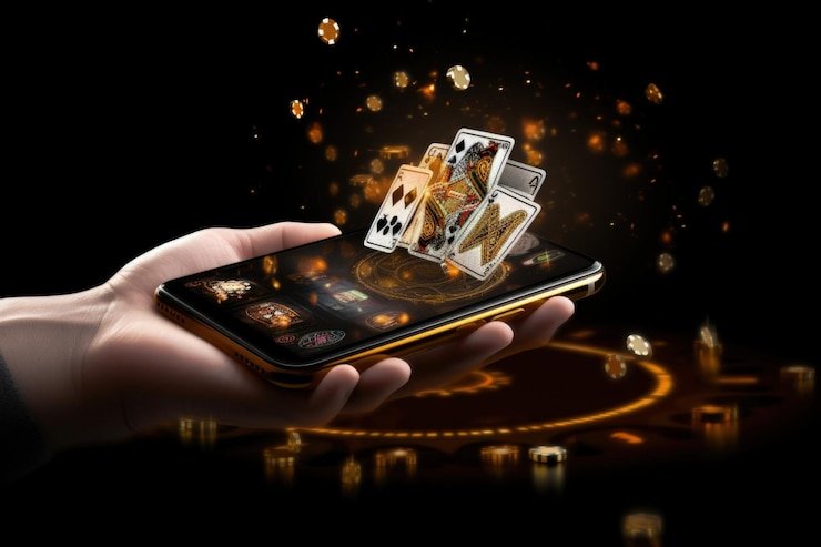 Tampilan mobile kertas777 dengan kartu informasi